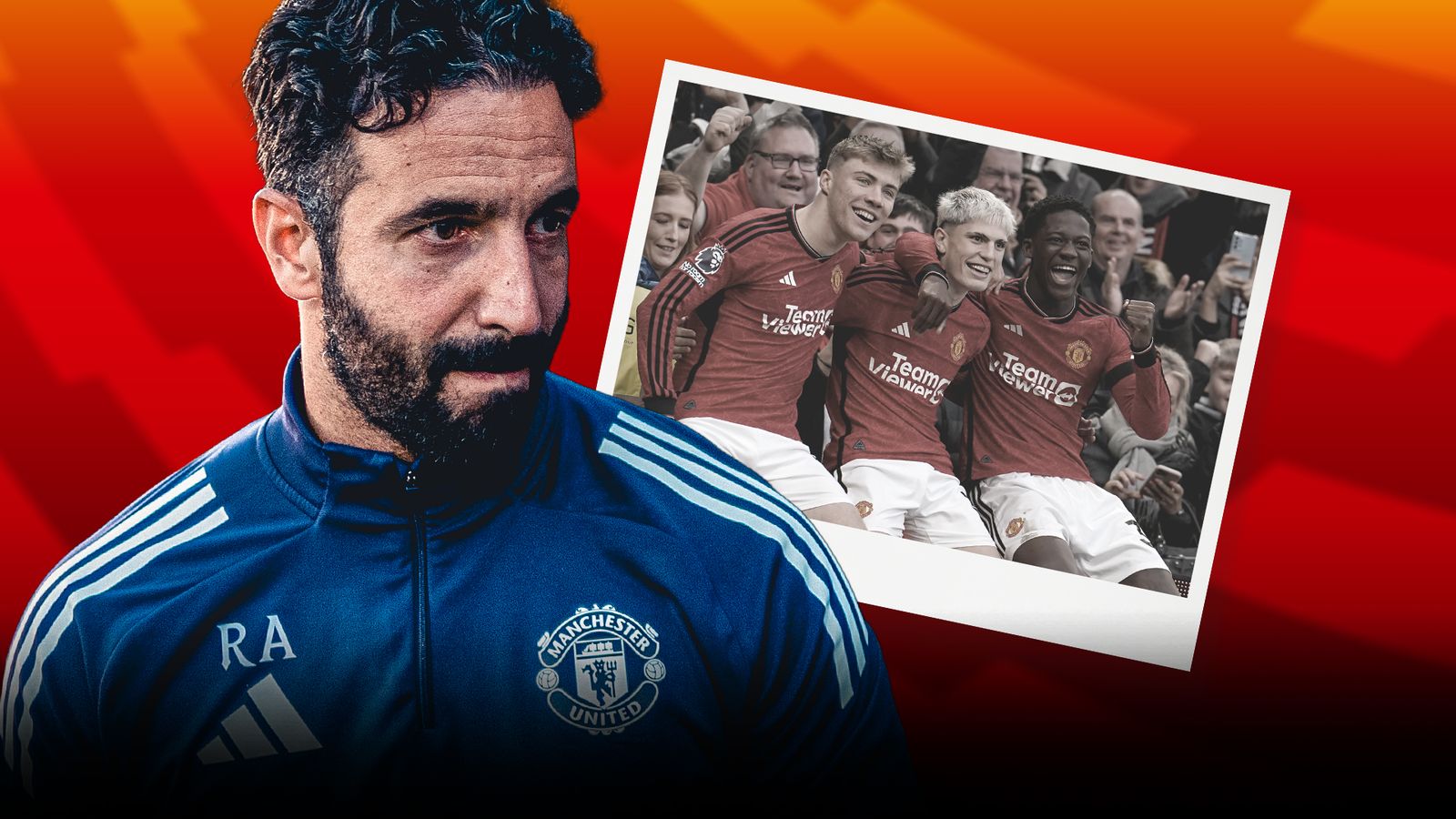 Man Utd: Rasmus Hojlund, Alejandro Garnacho and Kobbie Mainoo photo was supposed to be shot of the future – but all three now out of the frame | Football News
