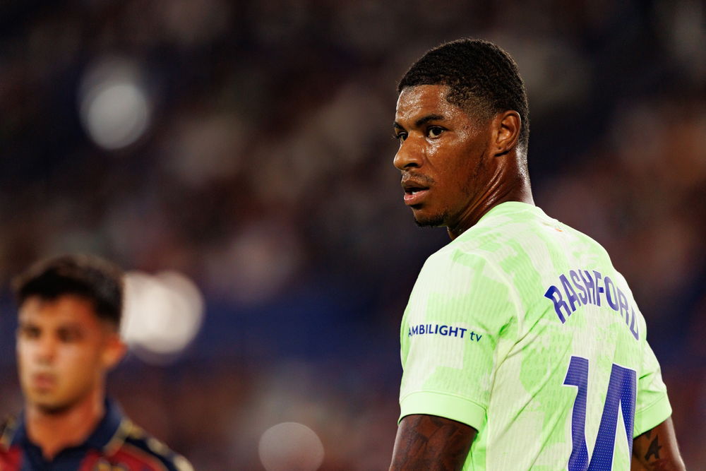 “It’s not always easy” – Hansi Flick gives opinion on Marcus Rashford since Manchester United move