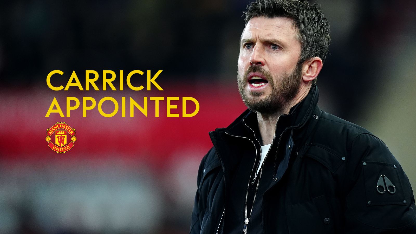 Michael Carrick: Man Utd confirm head coach appointment for remainder of the season | Football News
